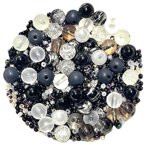 Glass Beads - Mystical Mixes - 50g - 1300+ Pieces - 10 Colours