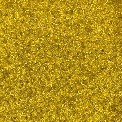 Glass Seed Beads - 2mm 11/0 - Transparent - 20g approx 1300 pieces