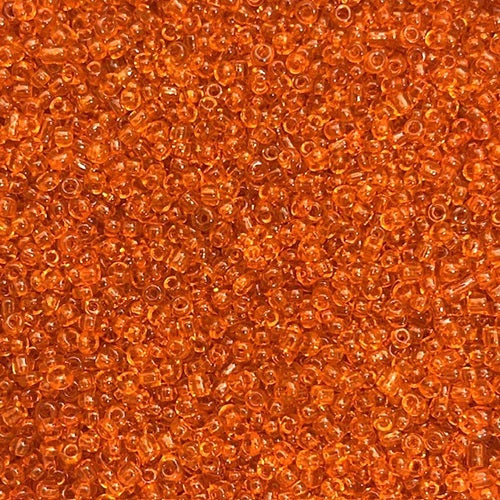 Glass Seed Beads - 2mm 11/0 - Transparent - 20g approx 1300 pieces