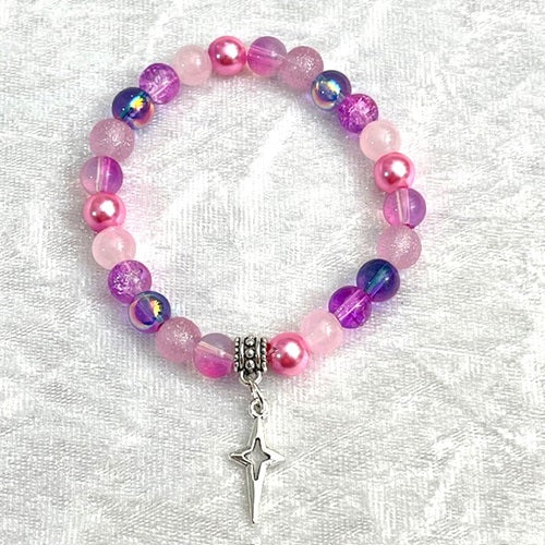 Handmade Mystical Stretchy Bracelets - Assorted Colours