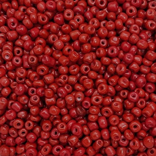 Glass Seed Beads - 4mm 6/0 - Opaque - 20g approx 200 pieces