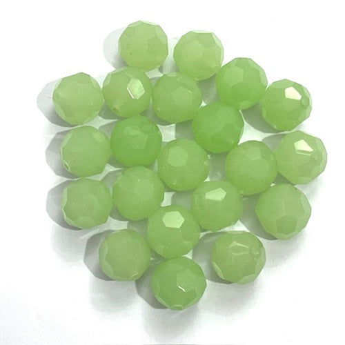 Single Glass Beads - Green - Assorted Shapes & Sizes