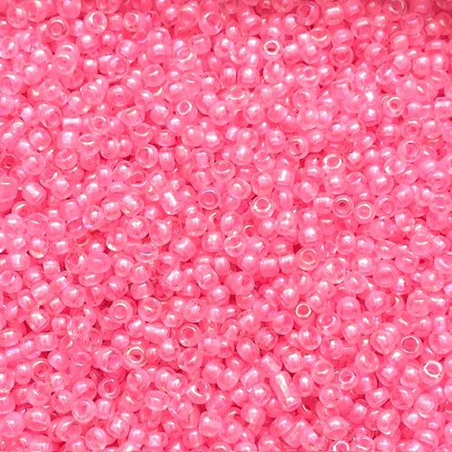 Glass Seed Beads - 3mm 8/0 - Transparent - 20g approx 500 pieces