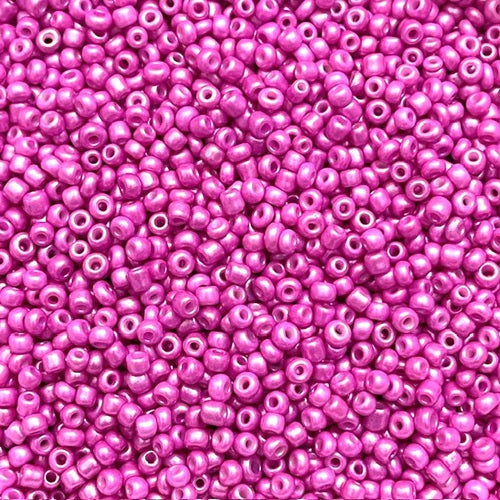 Glass Seed Beads - 3mm 8/0 - Pearl - 20g approx 500 pieces