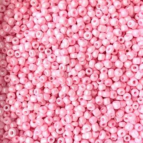 Glass Seed Beads - 3mm 8/0 - Pearl - 20g approx 500 pieces