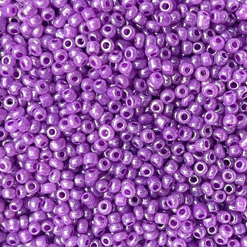 Glass Seed Beads - 3mm 8/0 - Pearl - 20g approx 500 pieces
