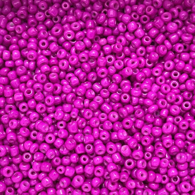 Glass Seed Beads - 3mm 8/0 - Opaque - 20g approx 600 pieces