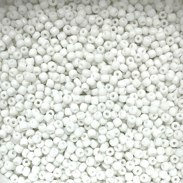 Glass Seed Beads - 3mm 8/0 - Opaque - 20g approx 600 pieces