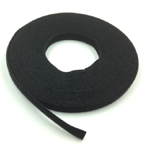 Genuine Velcro® One Wrap Tape - Black or White - 1mt x 6mm