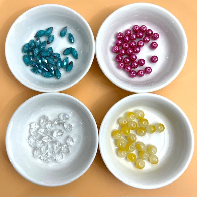 Glass Bead MYSTERY Bags - Pack Quantities 10/20/30/50/80/100 Bags