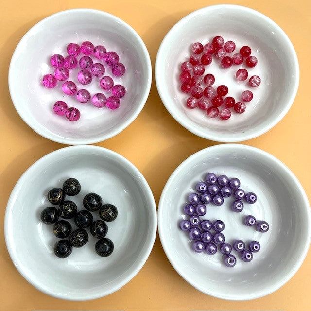 Glass Bead MYSTERY Bags - Pack Quantities 10/20/30/50/80/100 Bags