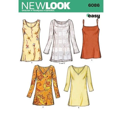 6086 - Ladies Tops