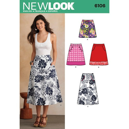 6106 - Ladies Skirts