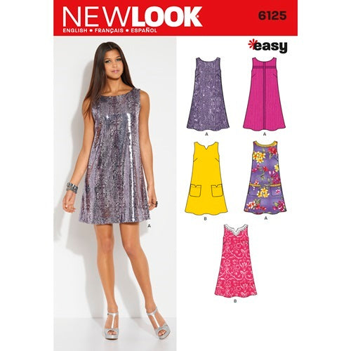 6125  - Ladies Dresses