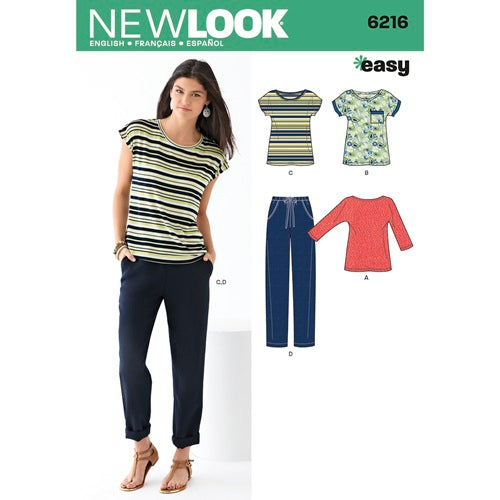 6216 - Ladies Knit Tops & Pants