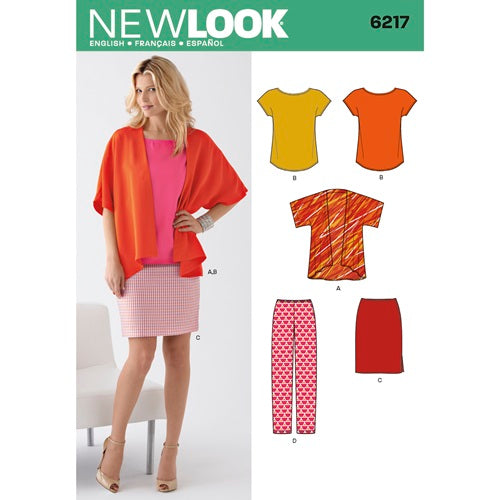 6217 - Ladies Top Pants & Skirt