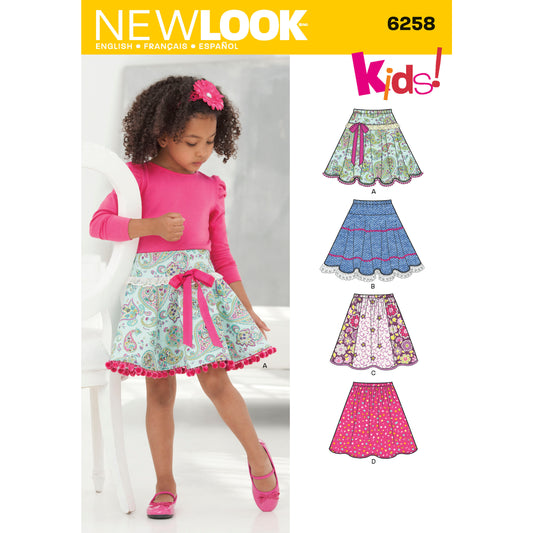 6258 - Children's Skirts