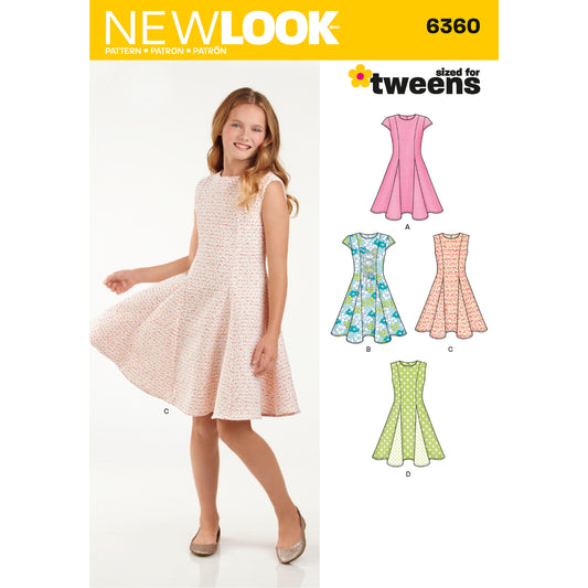 6360 - Children's Girls Dress