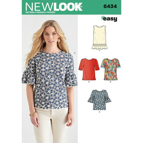 6434 - Ladies Boxy T-Shirts