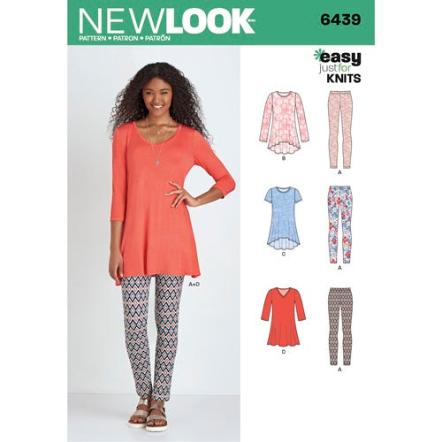 6439 - Ladies Tunic Top with Leggings