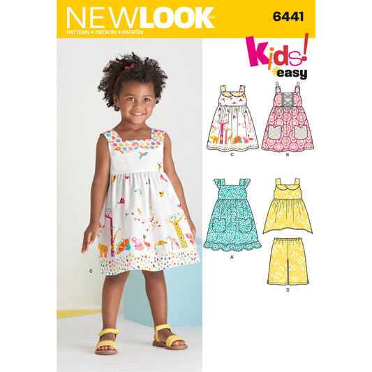 6441 - Children's Dress Tops & Pants
