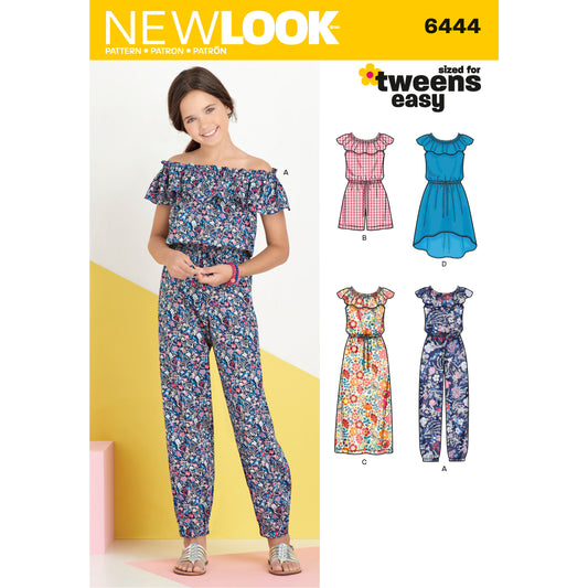 6444 - Children's Girls Jumpsuit & Dress