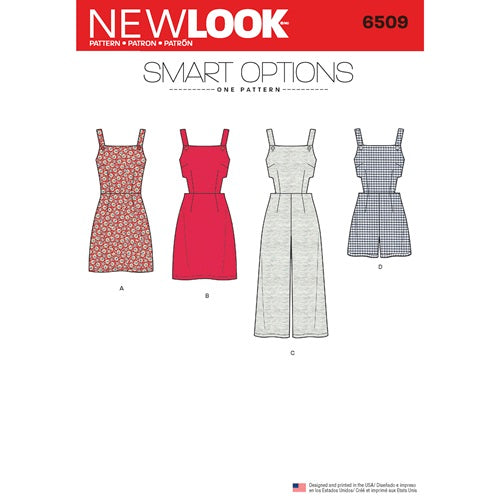 6509 - Ladies Jumper Romper & Dress