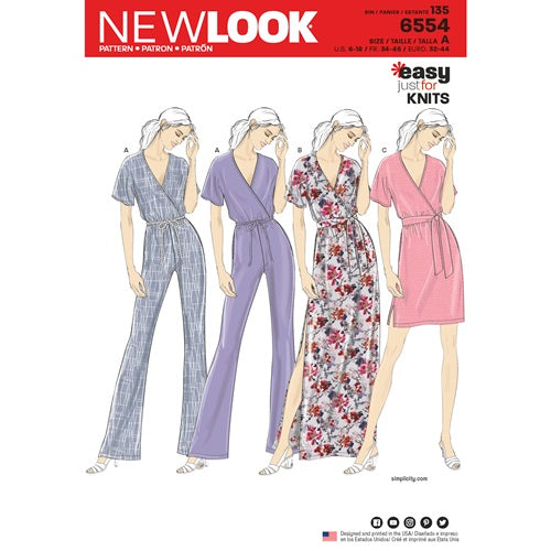 6554 - Ladies Dresses