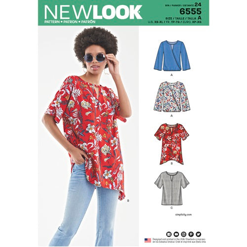 6555 - Ladies Keyhole Shirt