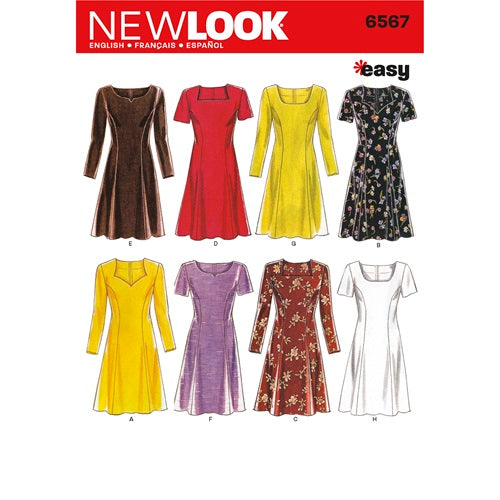 6567 - Ladies Dresses