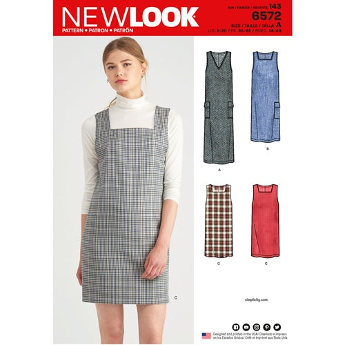 6572 - Ladies Jumper Dress