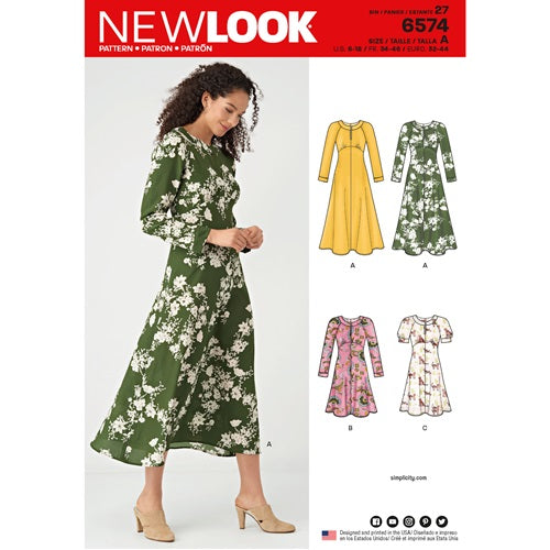 6574 - Ladies Dresses