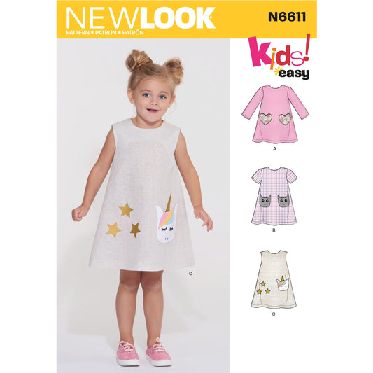 6611 - Children's Dresses