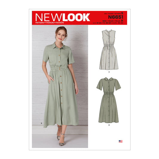 6651 - Ladies Dresses