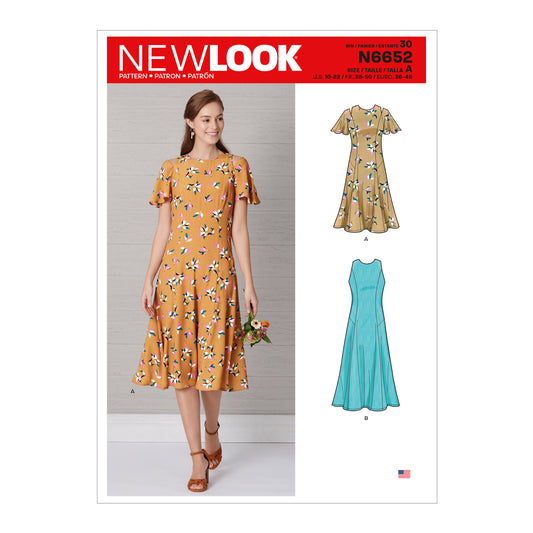 6652 - Ladies Dresses