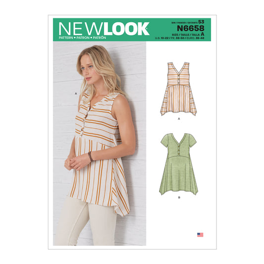 6658 - Ladies Tops