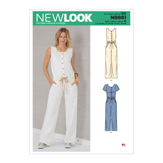 6661 - Ladies Jumpsuits