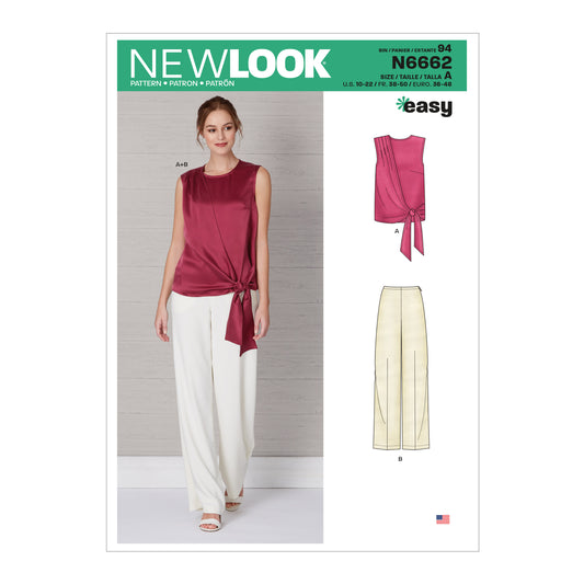 6662 - Ladies Top & Pants
