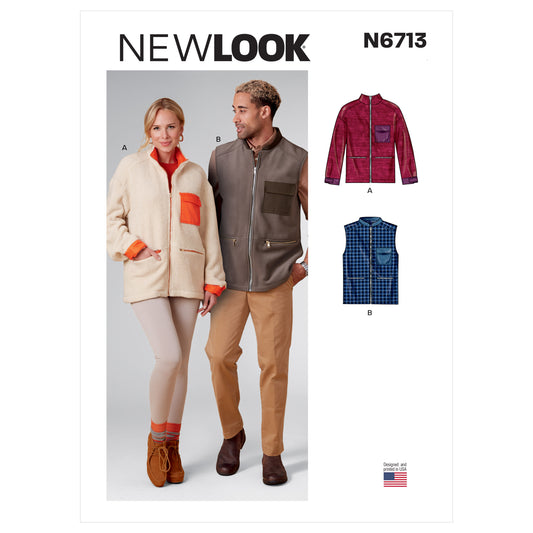 6713  - Ladies and Men's  Vest & Jackets