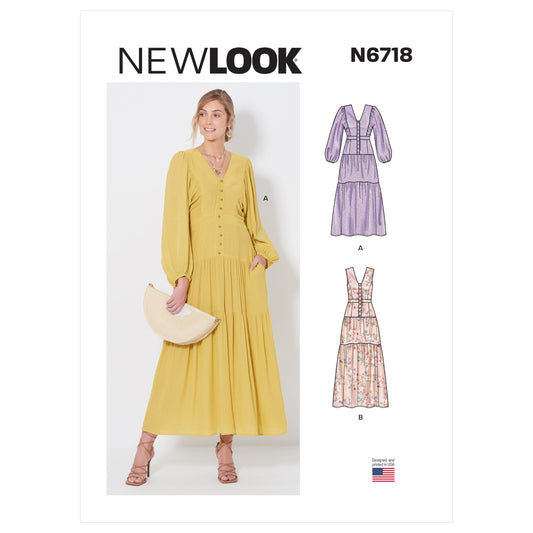 6718 - Ladies Dresses