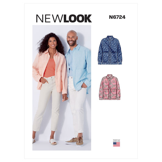 6724  - Ladies and Men's  Shirts