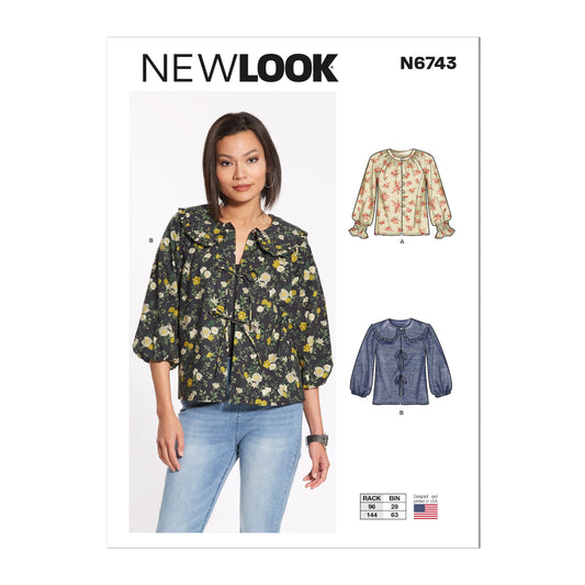 6743  - Ladies Tops