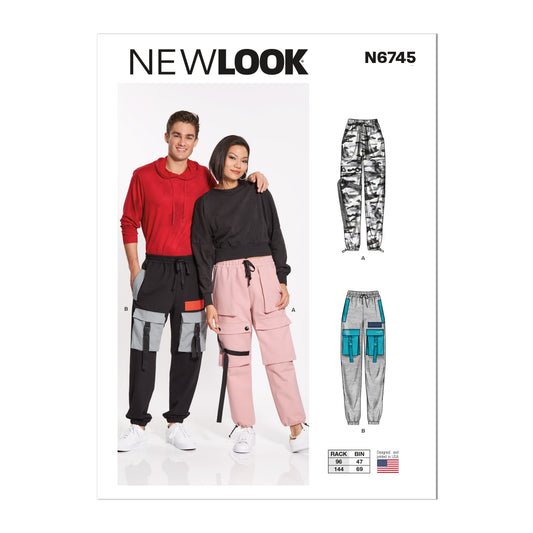 6745  - Ladies and Men's  Cargo Pants