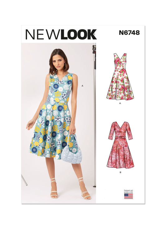 6748  - Ladies Dresses