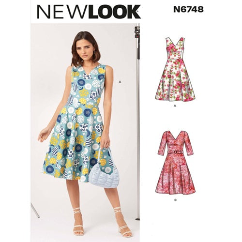 New Look Sewing Pattern 6748  - Ladies Dresses