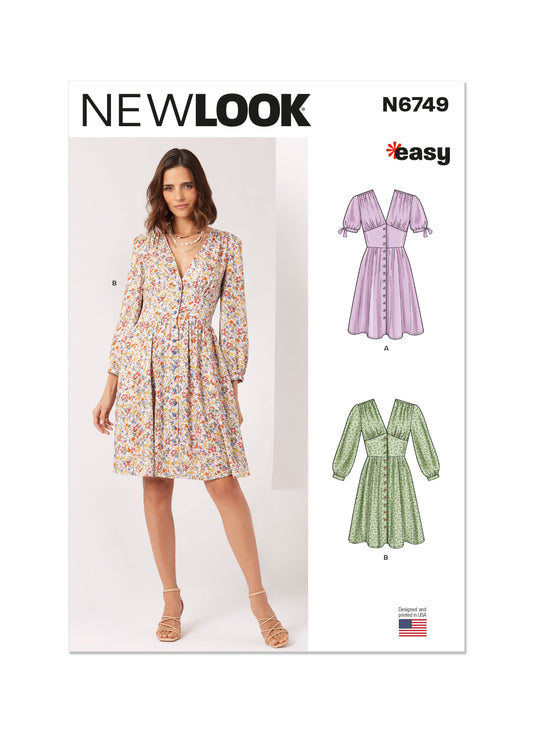 6749  - Ladies Dresses