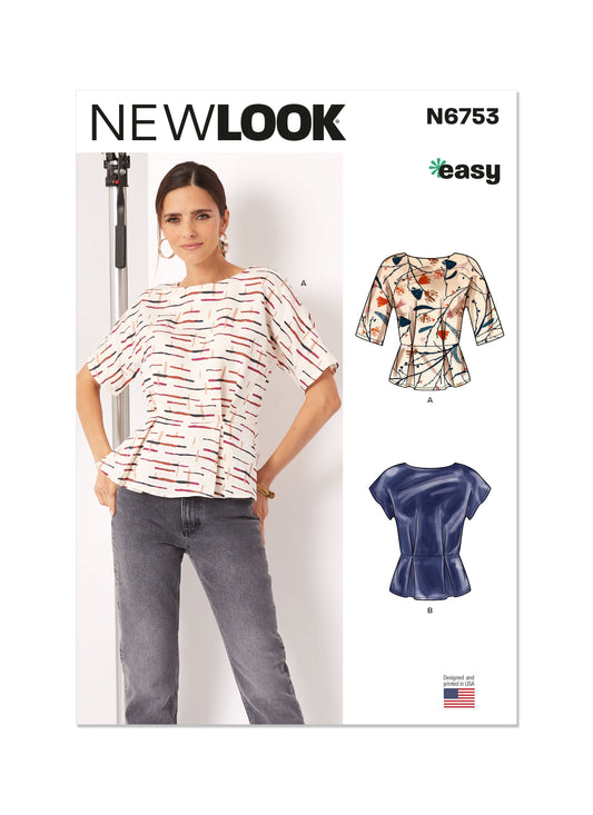 6753  - Ladies Tops
