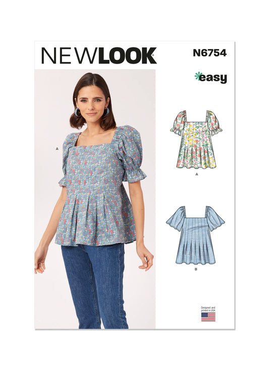 6754  - Ladies Tops