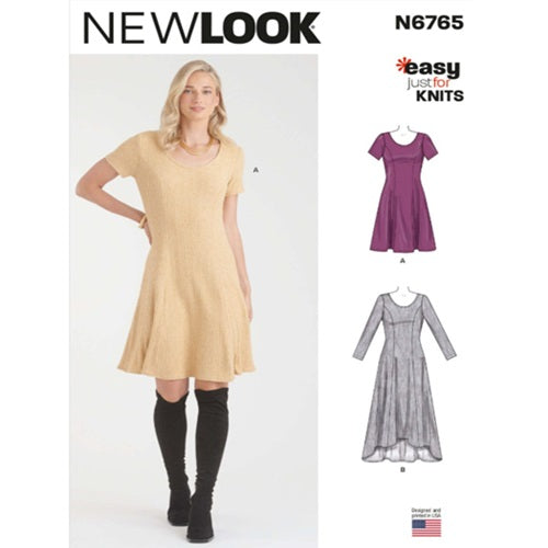 New Look Sewing Pattern 6765  - Ladies Dresses