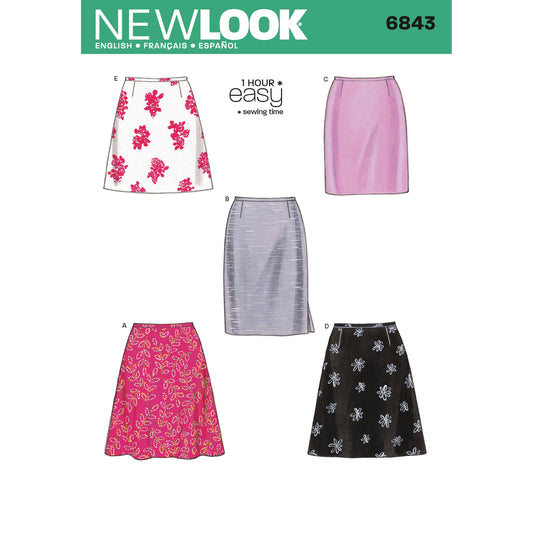 6843  - Ladies Tops